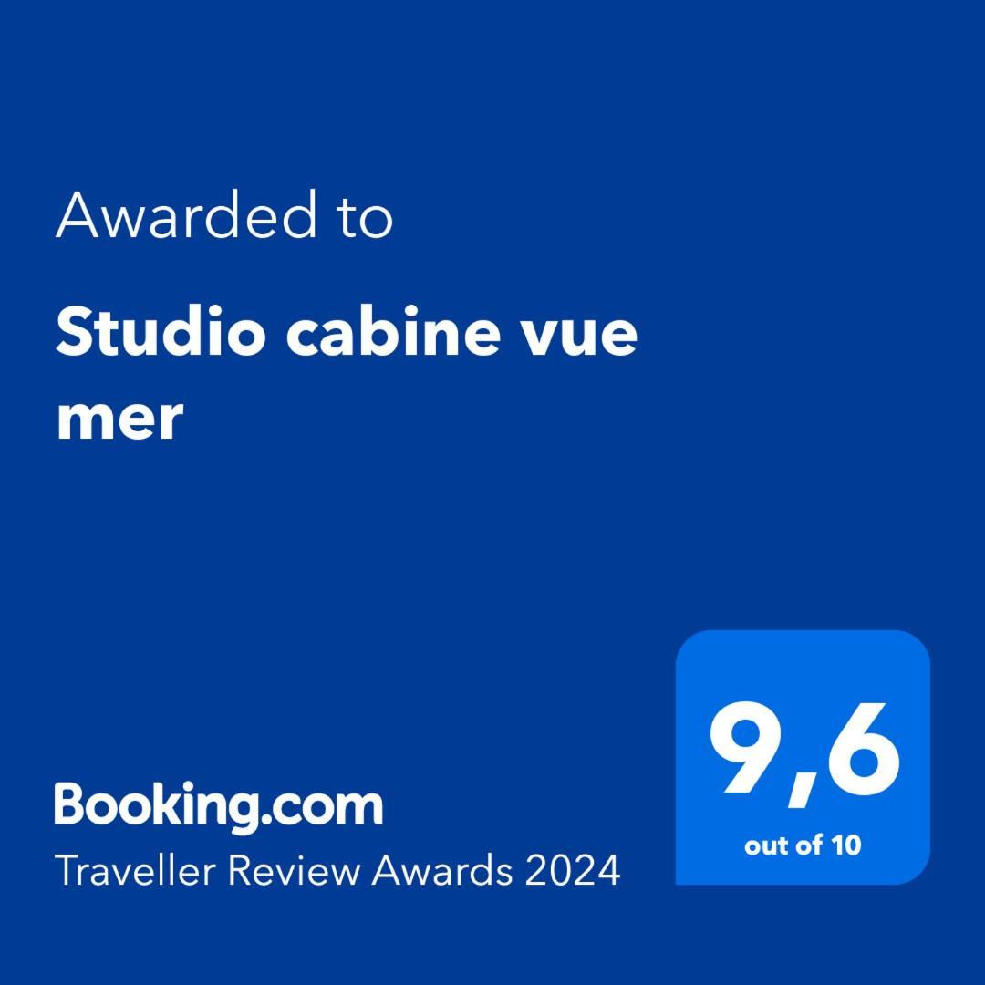 Studio Cabine Vue Mer Daire Canet-en-Roussillon Dış mekan fotoğraf